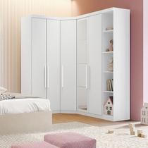 Modulado Closet Espelhado 5 Portas 6gav Linea Novo Horizonte
