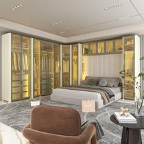 Modulado com 14 Portas 392cm X 240cm 100% Mdf Mod 007 Innova Modulado com 14 Portas 392cm X 240cm 100% Mdf Mod 007 Innova