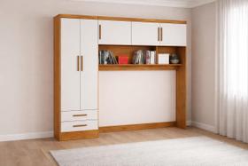 Modulado com aéreo 5 portas 2 gavetas Velvet -Grand Line Modulado com aéreo 5 portas 2 gavetas Velvet -Grand Line