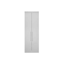 Modulado de Quarto Guarda Roupa Rizon c/ 2 Portas e 3 Gavetas Branco - Novo Horizonte
