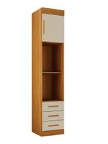 Modulado Mesa de Cabeceira 3 Gavetas Orion - Leifer Móveis Modulado Mesa de Cabeceira 3 Gavetas Orion - Leifer Móveis