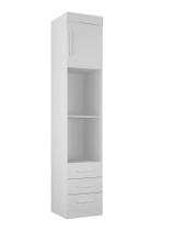 Modulado Mesa de Cabeceira 3 Gavetas Orion - Leifer Móveis Modulado Mesa de Cabeceira 3 Gavetas Orion - Leifer Móveis