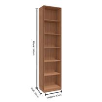 Modulado Setiba Cantoneira Lateral 56cm Carvalho