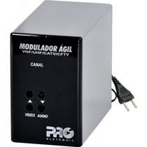 Modulador Agil - VHF/UHF/CATV/CFTV (Proeletronic) Modulador Agil - VHF/UHF/CATV/CFTV (Proeletronic)