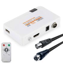 Modulador de RF, conversor HDMI para coaxial, adaptador VHF, AoeSpy