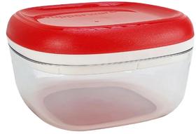 Modular Clear 240ml Policarbonato com tampa Vermelha/Glitter Tupperware