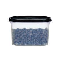 Modular Oval 1,1 litro n2 Translucido Preto Tupperware