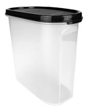 Modular Oval 1,7 litros com tampa Preta Tupperware