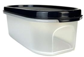 Modular Oval 500ml com tampa Preta Tupperware