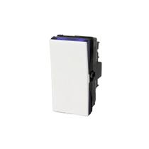 Módulo 1 Interruptor Simples Branco Borne Automát Pial Plus+
