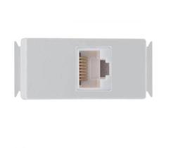 Modulo 1 Tomada Dados RJ45 Mod. Aria Cor: Branco Ref: 57217/056 -TRAMONTINA