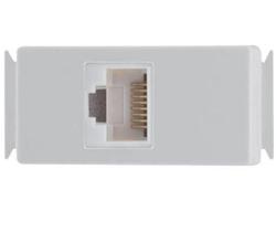 Modulo 1 Tomada Telefone RJ11 Mod. Aria Cor: Branco Ref: 57217/051 -TRAMONTINA