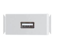 Modulo 1 Tomada USB Mod. Aria Bivolt/1,5A Cor: Branco Ref: 57217/041 -TRAMONTINA
