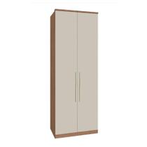 Modulo 2 Portas Setiba 841mm com 3 Gavetas Rimo Carvalho/Off White