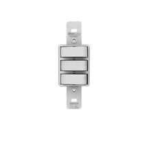 Módulo 3 Interruptor Simples Embutir Condulete Branco Artis