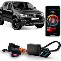 Módulo Acelerador Amarok 2021 Shiftpower App Fácil instalação Bluetooth Integrado Compatível com IOS e Android Plug and Play FT-SP10+ Faaftech