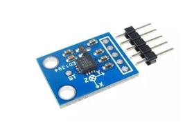 Módulo Acelerômetro ADXL335 GY-61 Triaxial 3 Eixos com Saída Analógica Módulo Acelerômetro ADXL335 GY-61 Triaxial 3 Eixos com Saída Analógica