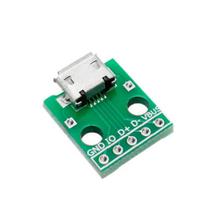 Modulo adaptador micro usb femea p/ dip
