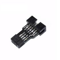 Módulo Adaptador USBASP AVRISP Atmel AVR ATmega 10 para 6 Pinos