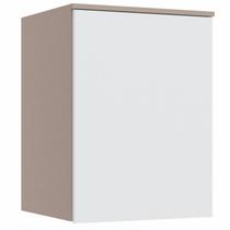 Módulo Aéreo 1 Porta Requinte+ 100% MDF Cinza/Duna Line/Branco Módulo Aéreo 1 Porta Requinte+ 100% MDF Cinza/Duna Line/Branco