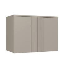 Módulo Aéreo 2 Portas 100cm x 73cm Elegance Cinza/Níquel