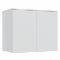Módulo Aéreo 2 Portas Requinte+ 100% MDF Branco/Line
