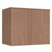 Módulo Aéreo 2 Portas Requinte+ 100% MDF Marrom/Macadâmia Módulo Aéreo 2 Portas Requinte+ 100% MDF Marrom/Macadâmia