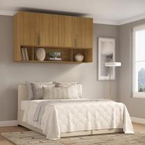 Módulo Aéreo para Cama de Casal Mdf Clean Altezza