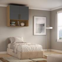 Módulo Aéreo para Cama de Solteiro MDF Altezza Trend Belmax