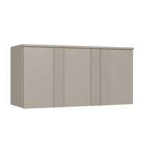 Módulo Aéreo para Quarto 3 Portas Elegance Canelado
