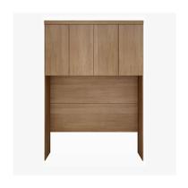 Modulo Aéreo Safira Casal em MDF com 4 Portas Clic Móveis Modulo Aéreo Safira Casal em MDF com 4 Portas Clic Móveis
