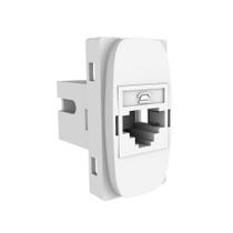 Modulo Alumbra Gracia 1 Tomada Rj11 4V Branco 85316