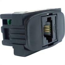 Modulo Alumbra Gracia 1 Tomada Rj11 4V Preto 85362 Modulo Alumbra Gracia 1 Tomada Rj11 4V Preto 85362