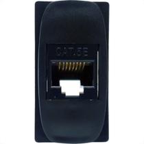Modulo Alumbra Gracia 1 Tomada Rj45 Preto 85363