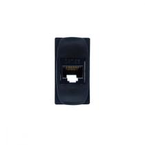 Modulo Alumbra Gracia 1 Tomada Rj45 Preto 85363 Modulo Alumbra Gracia 1 Tomada Rj45 Preto 85363