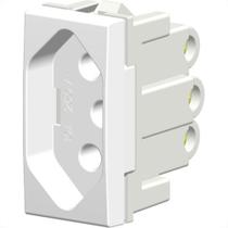 Modulo Alumbra Siena Branco (Tomada 10A Branco ) 6079 Modulo Alumbra Siena Branco (Tomada 10A Branco ) 6079