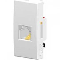 Modulo Alumbra Siena Branco (Tomada Rj45 Branco ) 6168 Modulo Alumbra Siena Branco (Tomada Rj45 Branco ) 6168
