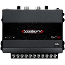 Módulo Amplificador 400w Rms 4 Canais Evo 6 Lançamento 2024 - SOUNDIGITAL