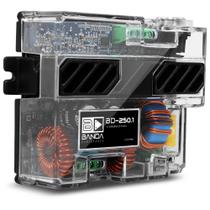 Módulo amplificador banda bd 250.1 1 canal 250w rms 4 ohms transparente - Banda