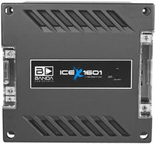 Módulo Amplificador Banda Ice X 1601 1600w 1 Ohm 1 Canal Som Automotivo