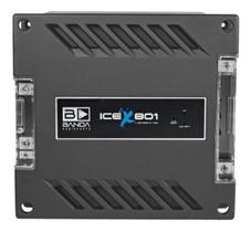 Modulo Amplificador Banda Ice X 801 800w Rms 1 Ohm 1 Canal Som Automotivo