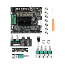 Módulo Amplificador De Áudio Bluetooth 12-24V 2.1 Canais 50W+50W+100W Chip TPA3116D2