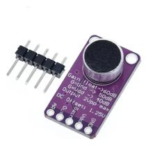 Módulo Amplificador De Som Eletreto Max9814