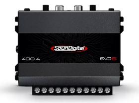 Módulo Amplificador Digital Soundigital Sd 400.4d Evo