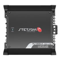 Módulo Amplificador Digital Stetsom HL1200.4 1200W RMS 4 Canais 1 Ohm HL 1200