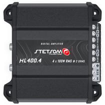 Módulo Amplificador Digital Stetsom HL400.4 400W RMS 4 Canais 2 Ohms HL400