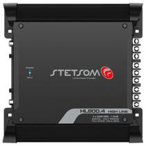 Módulo Amplificador Digital Stetsom HL800.4 Canais - 900 Watts RMS - 1 Ohm