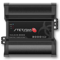 Módulo Amplificador Digital Stetsom Vulcan 3000 Watts Rms 1 Canal - 4 Ohms