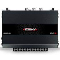 Módulo Amplificador EVO6 800.5-4 Ohms Bridge 800 WRMS 5 Canais Tecnologia Exclusiva - Soundigital