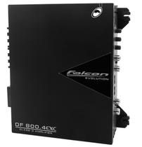 Módulo Amplificador Falcon Evolution DF 800.4EXC 800W RMS 4 Canais Digital